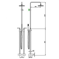 Shower Tap Contemporary...