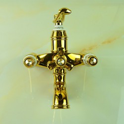 Shower Tap Antique Brass...