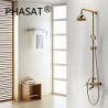 Shower Tap Antique Rain Shower / Handshower Included Brass Ti-PVD