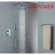 Shower Tap Contemporary Thermostatic / Rain Shower / Handshower Included Brass Chrome