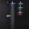 Shower Tap - Contemporary - LED / Waterfall / Rain Shower - Brass (Chrome)