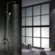 304 Stainless Steel Wall-Mounted Rain-Style Rainfall Bath&Tub Shower Tap Mixer Tap