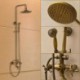 Shower Tap Traditional Rain Shower / Handshower Included Brass Antique Brass