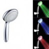 3-Color ABS Temperature Detectable LED Color Changing Hand Shower