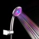 Red ABS LED Color Changing Hand Shower