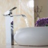 Bathroom Sink Tap Contemporary Waterfall Brass Chrome