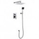 Shower Tap Contemporary Rain Shower / Handshower Included Brass Chrome