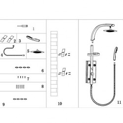 Contemporary Wall Mount...