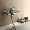 Shower Tap / Bathtub Tap - Contemporary - Waterfall - Brass (Chrome)