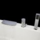 Bathtub Tap - Contemporary - Waterfall / Handshower Included - Brass (Chrome)
