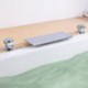 Bathtub Tap - Contemporary - Waterfall - Brass (Chrome)