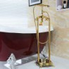 Bathtub Tap - Antique - Handshower Included / Floor Standing - Brass (Ti-PVD)