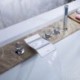 Bathtub Tap - Contemporary - Waterfall / Sidespray / Handshower Included - Brass (Chrome)