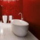 Bathtub Tap - Contemporary - Floor Standing - Brass (Chrome)