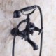 Bathtub Tap - Traditional - Handshower Included - Brass (Oil-rubbed Bronze)