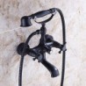 Bathtub Tap - Traditional - Handshower Included - Brass (Oil-rubbed Bronze)