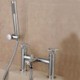 Shower Tap / Bathtub Tap - Contemporary Brass (Chrome)