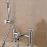 Shower Tap / Bathtub Tap - Contemporary Brass (Chrome)