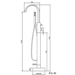 Bathtub Tap - Contemporary...