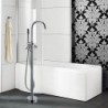 Bathtub Tap - Contemporary - Floor Standing - Brass (Chrome)
