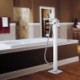 Bathtub Tap / Shower Tap Contemporary Floor Standing / Handshower Included Brass Chrome