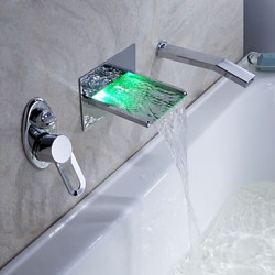 LED Waterfall Tub Tap with...