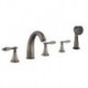 Bathtub Tap - Antique - Sidespray / Handshower Included - Brass (Antique Brass)
