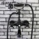 Traditional Bronze Finish 2 Handles Bathtub Tap with Hand Shower