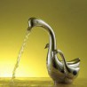 AquaTap Swan Bathroom Sink Vessel Tap Vanity Mixer Tap Chrome Brass Two Handles