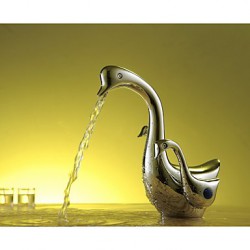 AquaTap Swan Bathroom Sink...