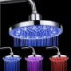 Top Spray Shower Nozzle Color Temperature Control (8 Inch)