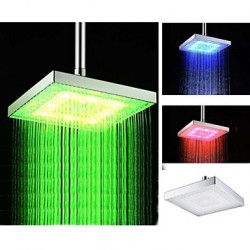 8 Inch Chrome Colorful LED...