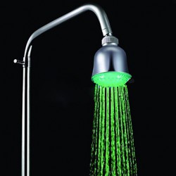 Chrome LED Rain Shower Head