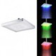 8 Inch A Grade ABS Chrome Finish Square RGB LED Rain Shower - Silver