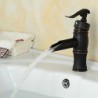 American Standard Widespread Single Handle One Hole in Oil-rubbed Bronze Bathroom Sink Tap