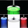 8 Inch Chrome Colorful LED Shower Head Rain Shower
