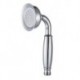 Chrome Finish Contemporary Brass Handled Shower Head