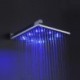 Shower Faucets LED with Chrome Single Handle One Hole