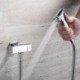Wall Mounted Single Handle One Hole in Chrome Bathroom Sink Tap