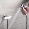 Wall Mounted Single Handle One Hole in Chrome Bathroom Sink Tap