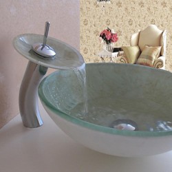 Bathroom Sink Set,Tempered...