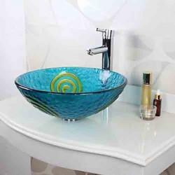 Round Contemporary Bathroom...