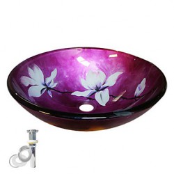 Flower Tempered Glass...