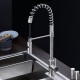 Kitchen Tap Contemporary Pullout Spray Stainless Steel Spring Kitchen Tap