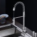 Kitchen Tap Contemporary Pullout Spray Stainless Steel Spring Kitchen Tap