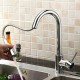 Solid Brass Chrome Finish Pull Down and Pull Out Kitchen Tap With Spray