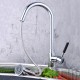 Kitchen Tap Centerset / Pull out with Chrome Single Handle One Hole