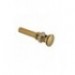 Contemporary Brass Pop-up Water With Overflow Ti-PVD Finish Faucet Accessory