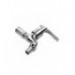 Contemporary Brass Faucet Chrome Finish Faucet Accessory