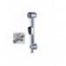 Contemporary A Grade ABS Hand Spout Set Chrome Finish Faucet Accessory